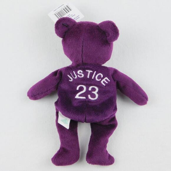 Salvino 1998 MLB Cleveland Indians David Justice #23 Bamm Beano's Bear - Picture 2 of 3